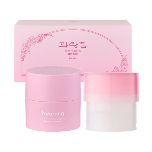 skincare-kbeauty-glowtime-hwarange peony grinding cleansing balm duo set